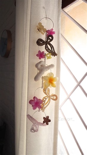 5-Min DIY Hair Clip Organizer 🌸 | 0 Cost Best Out of Waste! #DIY #BestOutOfWaste #HairClipOrganizer