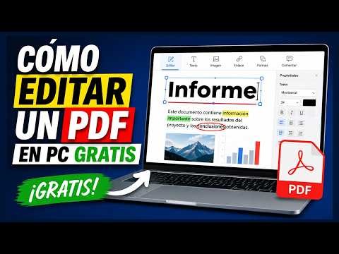 Cómo Editar UN PDF en PC (100% GRATIS)