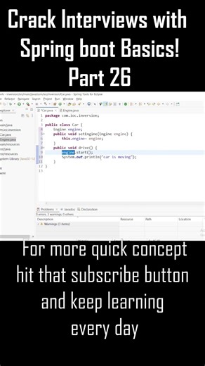 Spring Framework Object Creation Explained in 60 Seconds 🔥 | Spring IoC