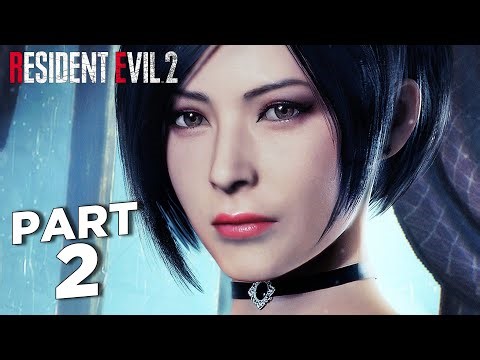 RESIDENT EVIL 2 REMAKE Walkthrough Gameplay Part 2 - Trust o Trap? Leon Meets Ada Wong (RE2 LEON)