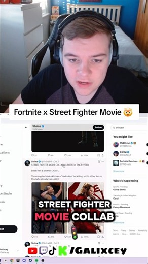Fortnite x Street Fighter Movie 🤯