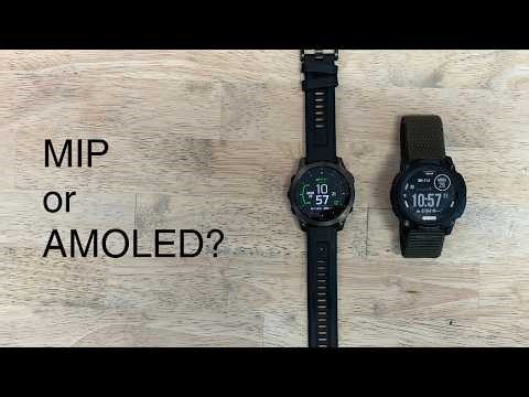 Garmin OLED vs Garmin MIP
