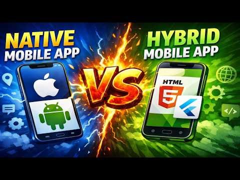 Native vs Hybrid Mobile Apps – Which One Should You Build in 2026?