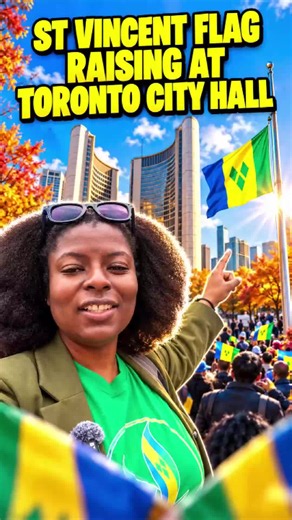 St. Vincent & the Grenadines 47th Independence Flag Raising 🇻🇨 Toronto Vlog 🇻🇨 Happy 47th Independence, St. Vincent and the Grenadines! Come with me to the flag raising ceremony celebrating 47 years of Independence for St. Vincent and the Grenadines! 🇻🇨 In this vlog, I take you through the flag raising event in Toronto at city hall, where the Vincentian community came together to honour our nation’s 47th Independence anniversary. From the moment the flag went up to the pride in the crowd, 