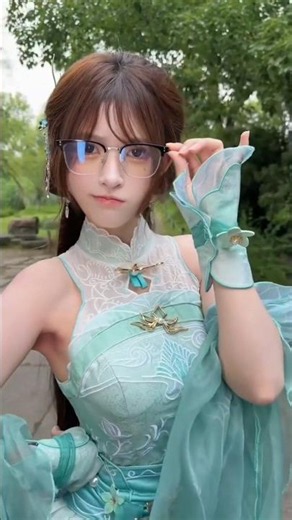Feeling like I stepped straight out of a storybook today🥰 #GlassesGirl #tiktokviral #chineseculture