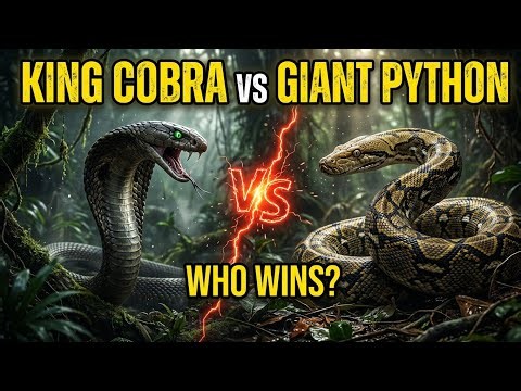 King Cobra vs Reticulated Python: The Ultimate Snake Showdown!