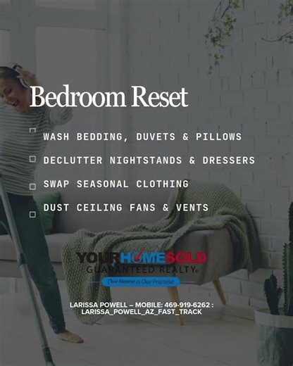 your room by room Spring Cleaning Checklist