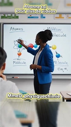 une molécule ?? #chimie #science #physiquechimie #chemistry #cours #sciecne #pourtoi #education
