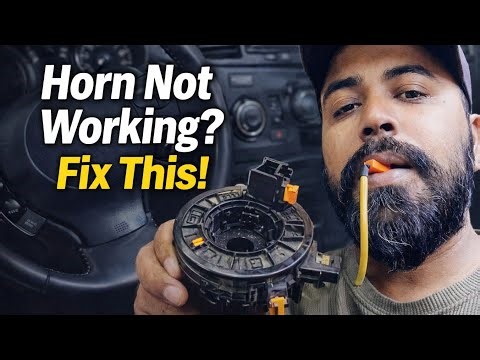 Horn Not Working? Steering Clock Spring Replacement (Full Fix)