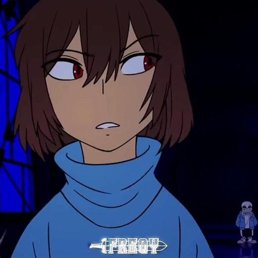 stronger than you chara response #undertale#chara#sans