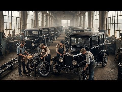 Inside the 1908 How the First Mass-Produced Car Changed the World (Full Process)