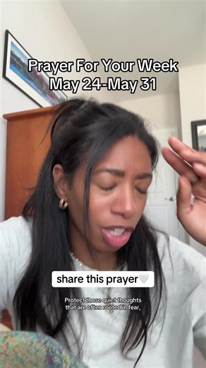 Send this prayer to 2 people you never want to lose. Walk into this week knowing God already made a way before you even got there. What’s been heavy won’t stay heavy forever. I’m praying peace over your mind, strength over your heart, and favor over every single day ahead of you. This is your reminder: God has not forgotten you. If you receive it, type AMEN. 🤍 #faith #god #jesus #christiantiktok #trustgod