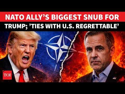 Canada Shocks Trump Amid Iran Mess; 'Ties With U.S. Regrettable' | Mike Carney Blasts POTUS