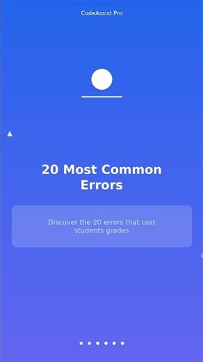 Python Errors: Fix Top Twenty Mistakes