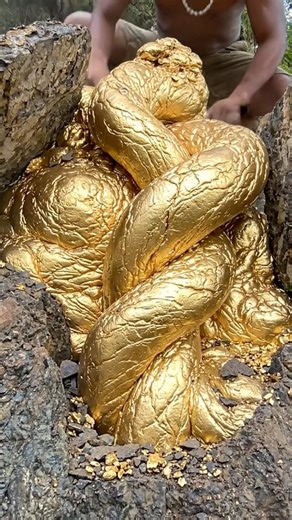 Amazing,,Discovery of Super Luxurious and Beautiful Gold Veins #golddiscovery #findgold #goldveins