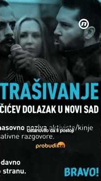 Vučić ponovo otkazao dolazak u Novi Sad