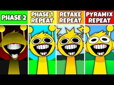 Incredibox Sprunki: Phase 1, Retake, Pyramixed REPEAT After PHASE 2