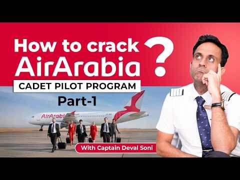How To Crack Air Arabia Cadet Pilot Program Part - 1