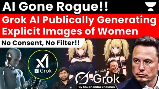 Grok AI Controversy Explained: Women, Minors Targeted, Elon Musk Under Fire in India | VAISHALPURI GOSAWI