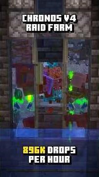 Chronos V4 Raid Farm! 💥 Minecraft Timelapse #minecraft #minecraftbuilding