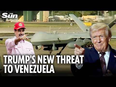 U.S. adds DRONES to its military might in the Caribbean amid rising tensions with Venezuela