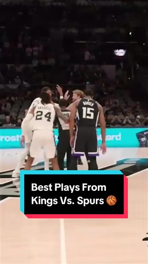 Quick rewind, full recap ⏪ Here’s everything from tonight’s @Sacramento Kings vs. @San Antonio Spurs matchup 🏀 #NBA #Basketball #SacramentoKings #Spurs