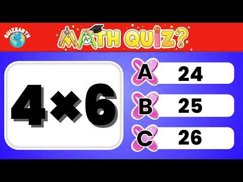 45 Math Questions — Can You Solve Them All?