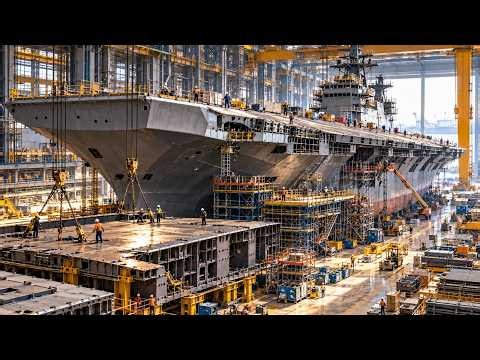 How It’s Made: Amphibious Assault Ships, Flight Decks & Landing Craft