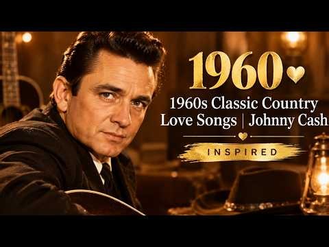 The Golden Era of Love Songs💛Johnny Cash Inspired | Romantic Oldies 50s & 60s