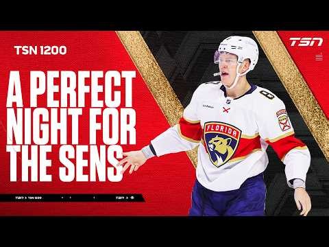 Tkachuk's return turns into a perfect night for the Senators | TSN 1200
