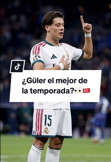 ¿Güler es el mejor del Madrid esta temporada?👀🇹🇷#realmadrid #ardagüler #championsleague #tiktokdeportes #reycantu mediocampista mourinho güler bellingham courtois madridista madridismo madridistas debate fútbol