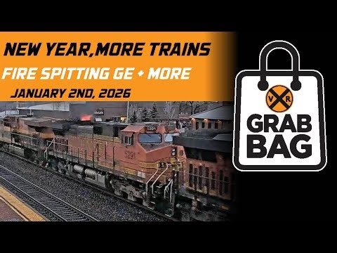 Grab Bag: Fire Spitting GE, Heavy Hauls + More! | Weekly Top Trains (January 2026)