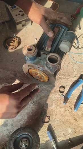 pani ki motor ka impeller kese change kre/ Impeller setting / pump impeller setting #diy #impeller