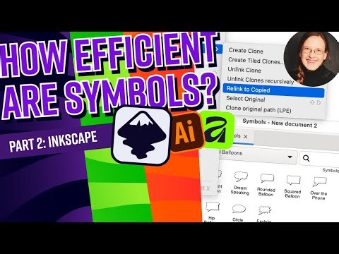 Comparing Symbols in Illustrator, Inkscape, Affinity – Part 2: Inkscape