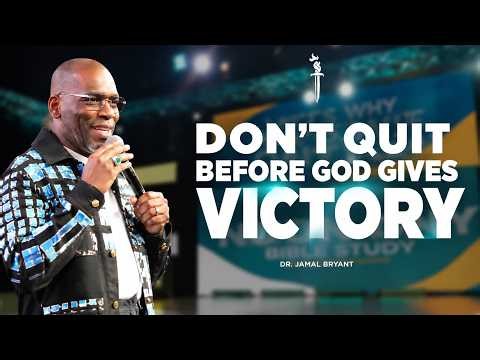 I RENOUNCE! WALK AWAY FROM FEAR, NOT GOD | Dr. Jamal H. Bryant Powerful Sermon