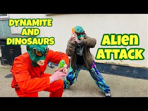 Alien Attack by Dynamite and Dinosaurs