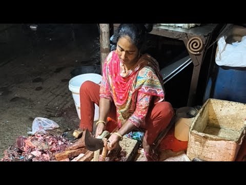 Fish fishing & fish cutting is live