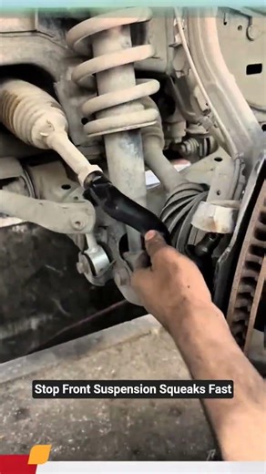 Stop Front Suspension Squeaks Fast #shorts #mechanic