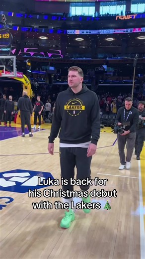 Luka's Christmas Debut with the Lakers