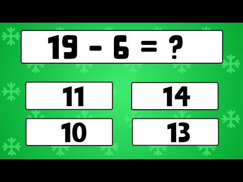 Learn basic subtraction through 8 easy exercises