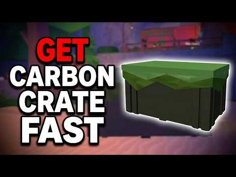 How to Get Carbon Crate FAST in Fisch Roblox! (Best Rod & Bait)