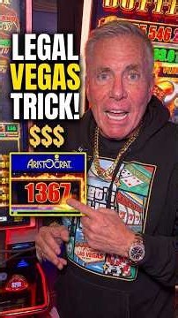 The Slot Machine Trick That’s Completely Legal in Vegas #Shorts #LasVegas #SlotMachines