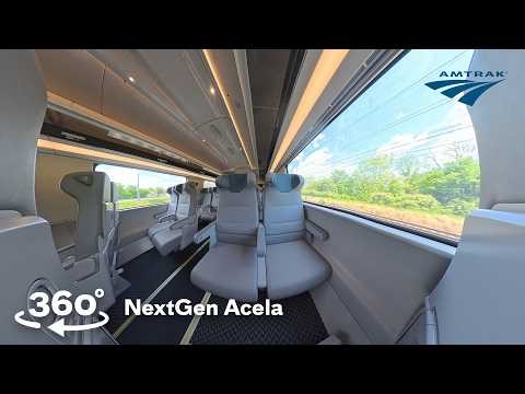 Explore NextGen Acela’s Business Class 🚄