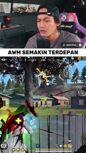 User AWM merapat #letdahyper #freefire