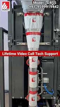 Tea Packing Machine in Action | Fully Automatic Packaging Solution DX55 Machine by Munky