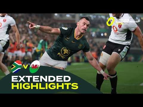 SUPERB Springboks stun Wales! 💪 | South Africa v Wales | Nations Championship 2026 | Highlights