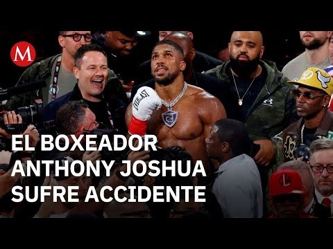 En Nigeria, el boxeador Anthony Joshua sufre un accidente vial; hay dos personas muertas