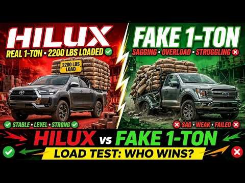 2026 Toyota Hilux - 20 Tests Before You Buy | 2200 lbs Payload & Diesel 4x4