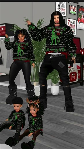 Just vibes. IMVU Christmas edition