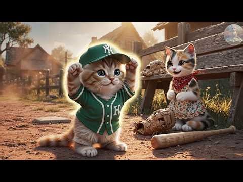 Against All Odds: cat-story-Tiny The Little Kitten’s Baseball Dream)